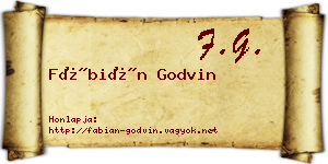 Fábián Godvin névjegykártya